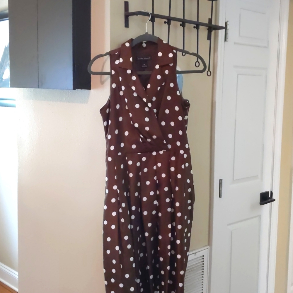 A mid-calf dress
